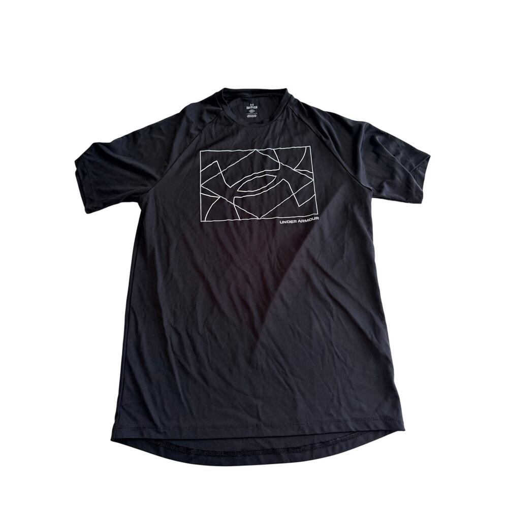 Under Armour Men's Black Short Sleeve Graphic Tee
